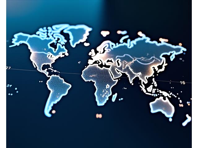 Mapa mundial con zonas horarias iluminadas, simbolizando cobertura de soporte